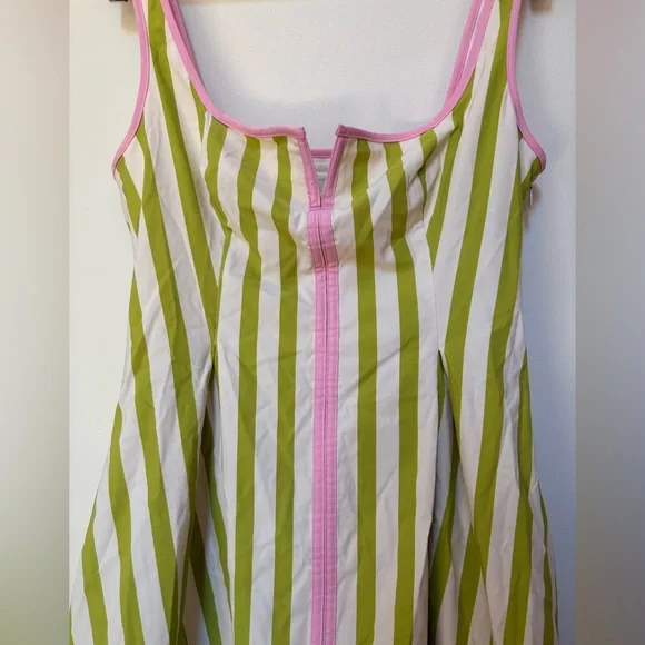 NWOT Maeve Sleeveless Notched Square-Neck Midi Dress Size XS - Picture 9 of 16